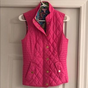 Pink Lilly Pulitzer vest